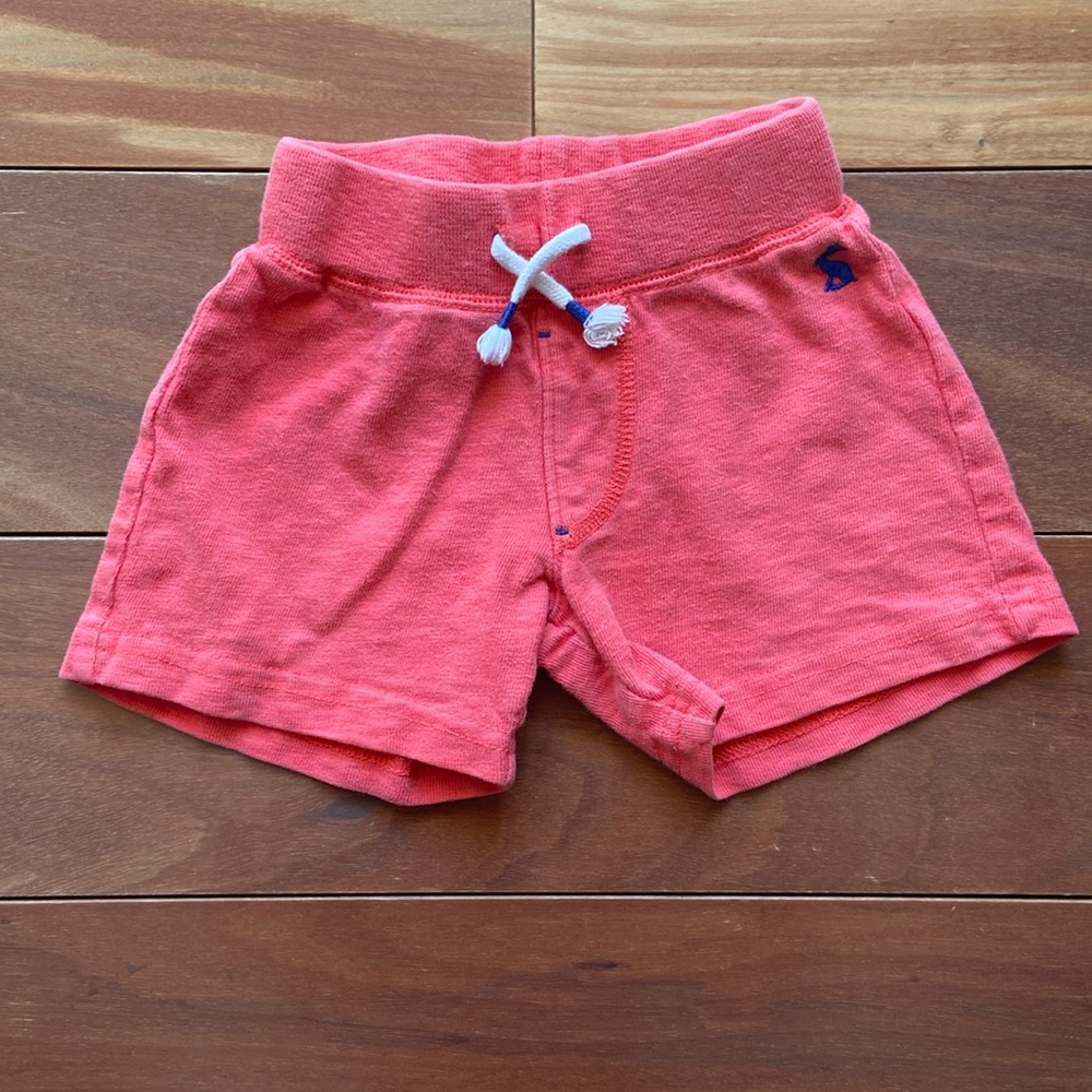 Joules Unisex Red Shorts 2T